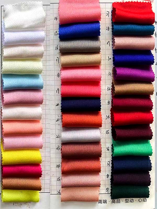 Tissu Satiné Soyeux En Polyester Lisse, Couleur Solide, 57/58 Pouces De Largeur, 76 Couleurs, Pour Abaya, Hijab Ou Pyjama